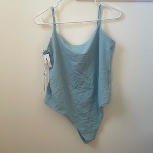 Babaton bodysuit in dream blue